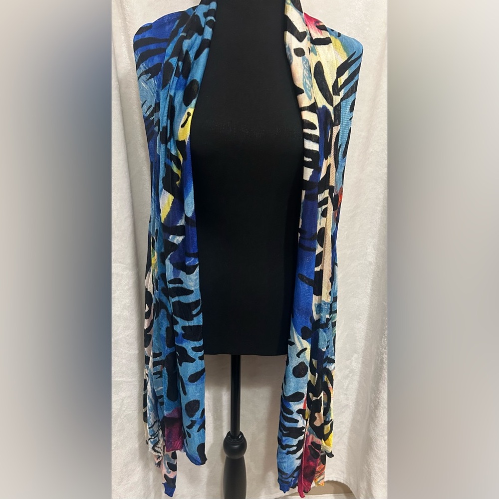 Adore 3- Way Hand Painted Vest- NWT